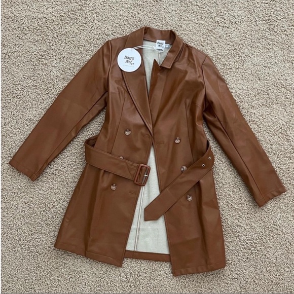 Princess Polly leather jacket never worn - Picture 4 of 5
